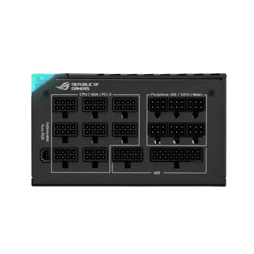 ASUS ROG THOR 1000P2 GAMING 1000W 80 Plus Platinum II Gaming Power Supply — image 4 of 6