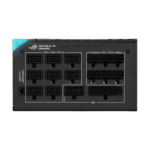 ASUS ROG THOR 1200P2 GAMING 80 Plus Platinum 1200W Power Supply — image 2 of 4