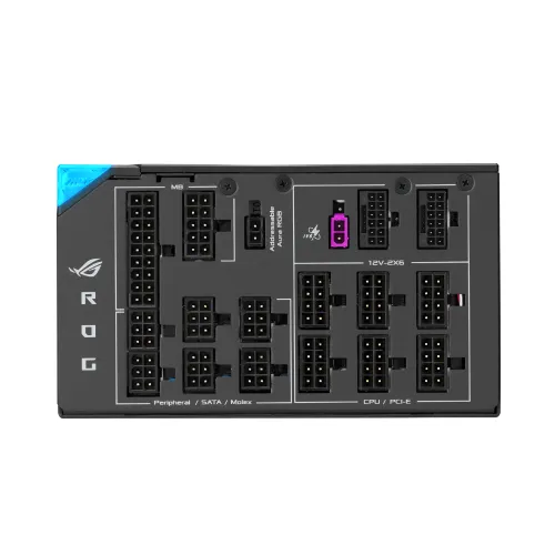 ASUS ROG THOR 1600W Titanium III 80 Plus Titanium Power Supply — image 6 of 7