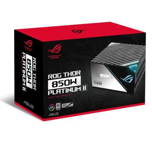 ASUS ROG THOR 850W Platinum II 80 Plus Platinum 850W Power Supply — image 2 of 6