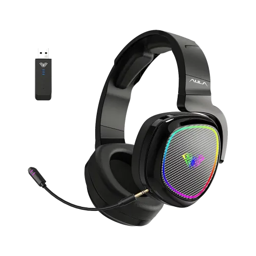 AULA F608 3 in 1 RGB Wireless Gaming Headphone — image 2 of 2