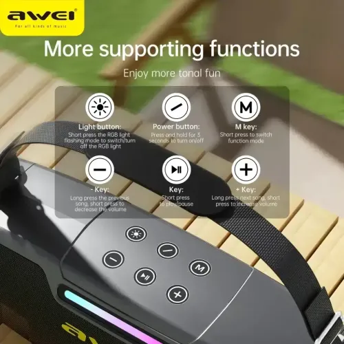 Awei KT28 Portable Bluetooth Speaker — image 3 of 3