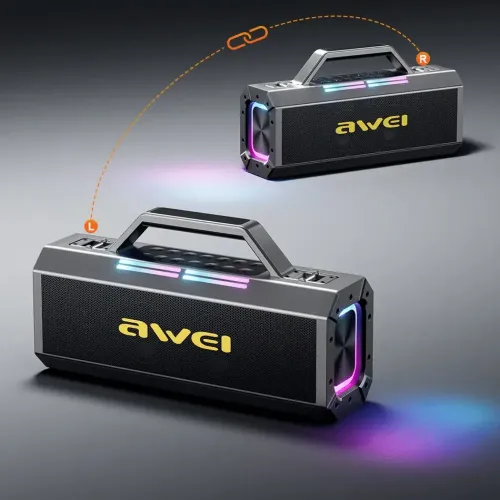 Awei KT8 Karaoke Wireless Speaker with Dual Microphone — image 2 of 2