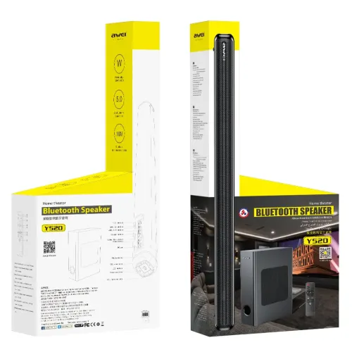 Awei Y520 Home Theater Bluetooth Soundbar Speaker — image 2 of 2