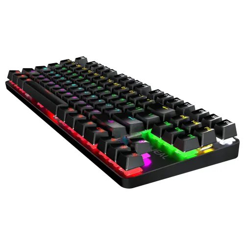 BAJEAL K100 TKL Hot-swappable Blue Switch Mechanical Keyboard — image 2 of 3