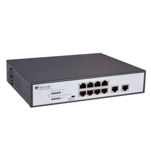 BDCOM S1010-8P-120 8-Port 100mbps Multi functional PoE Switch (120W) — image 3 of 3