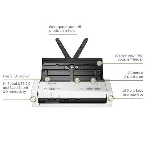 Brother ADS-1200 Auto Document Scanner — image 3 of 3