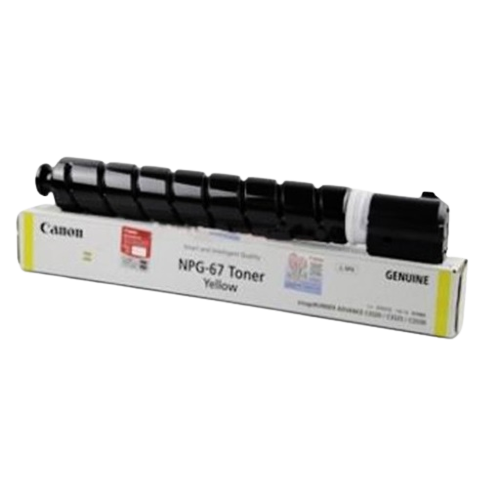Canon NPG-67 Yellow Toner Cartridge — image 2 of 2