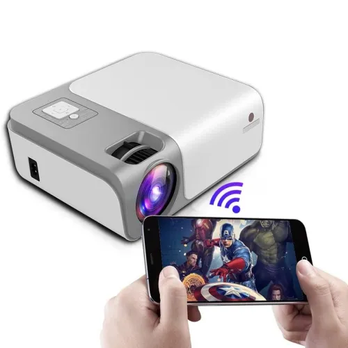 Cheerlux C50 3800 Lumens Wi-Fi Mini LED Projector — image 3 of 3