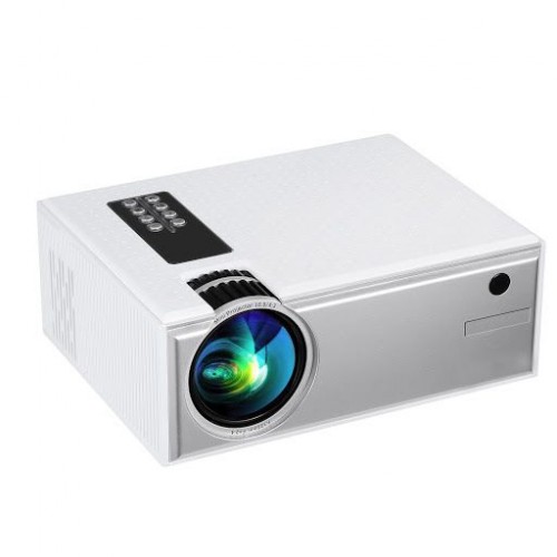 Cheerlux C8 1800 Lumens Wi-Fi Mini LED Projector — image 2 of 3