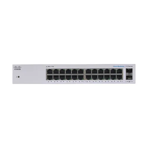 Cisco CBS110-24T-EU 24 Port Gigabit Ethernet Unmanaged Switch With 2 Gigabit SFP — image 2 of 2