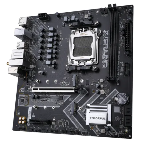 Colorful BATTLE-AX B850M-E WIFI V14 AM5 mATX Motherboard — image 3 of 6