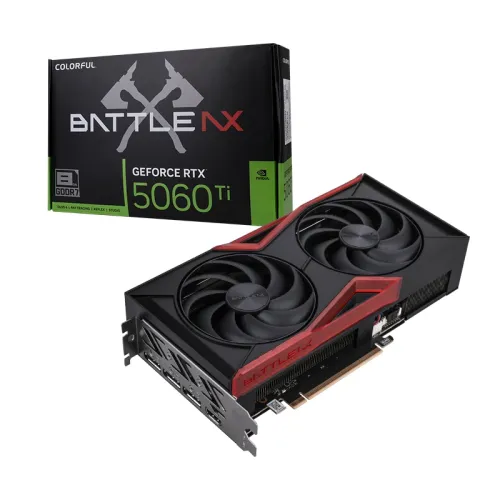 Colorful GeForce RTX 5060 Ti Battle AX DUO 8GB-V GDDR7 Graphics Card