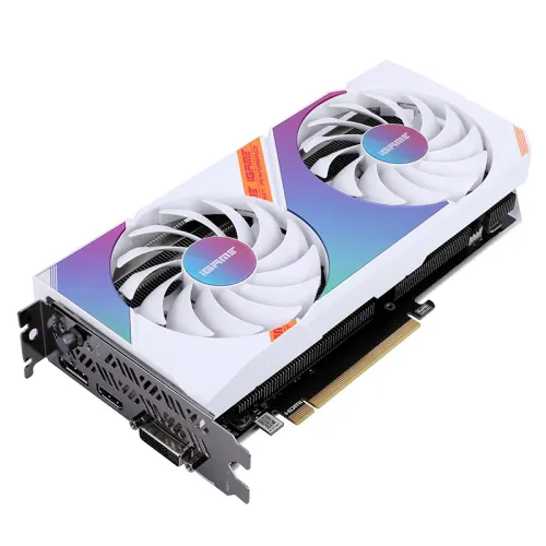 Colorful iGame GeForce RTX 3050 Ultra W DUO OC V2-V 8GB GDDR6 Graphics Card — image 2 of 5