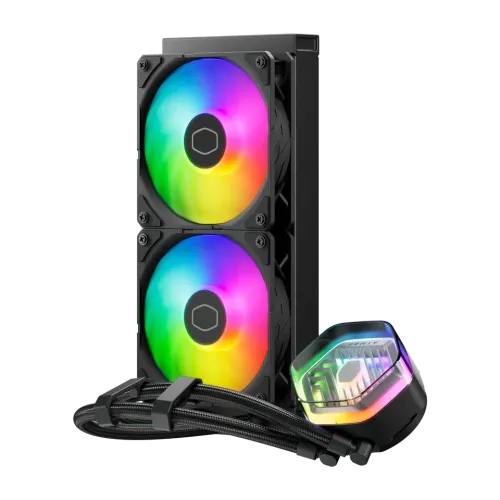Cooler Master MasterLiquid 240 Atmos ARGB 240mm Liquid Cooler — image 2 of 2