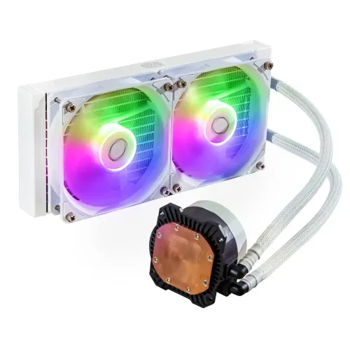 Cooler Master MASTERLIQUID 240L CORE ARGB WHITE CPU Liquid Cooler — image 2 of 5