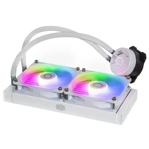 Cooler Master MASTERLIQUID 240L CORE ARGB WHITE CPU Liquid Cooler — image 3 of 5