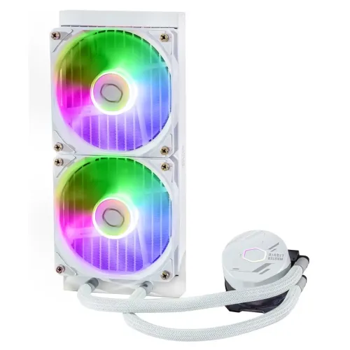 Cooler Master MASTERLIQUID 240L CORE ARGB WHITE CPU Liquid Cooler — image 4 of 5