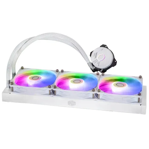 Cooler Master MASTERLIQUID 360L CORE ARGB WHITE CPU Liquid Cooler — image 3 of 5