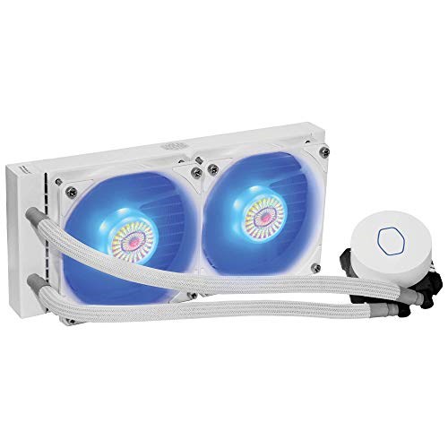 Cooler Master MasterLiquid ML240L V2 ARGB White Edition CPU Liquid Cooler — image 2 of 3