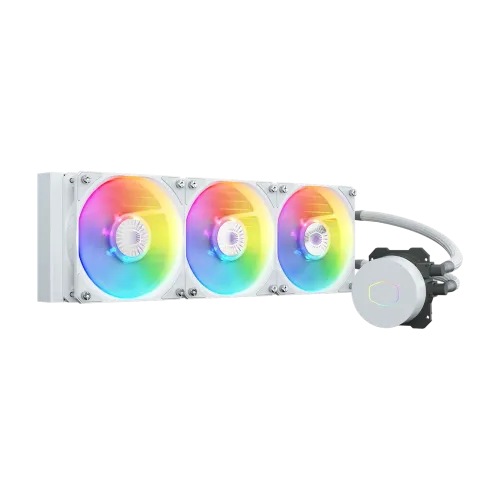 Cooler Master Masterliquid Ml360L ARGB White Edition V2 Liquid Cooler