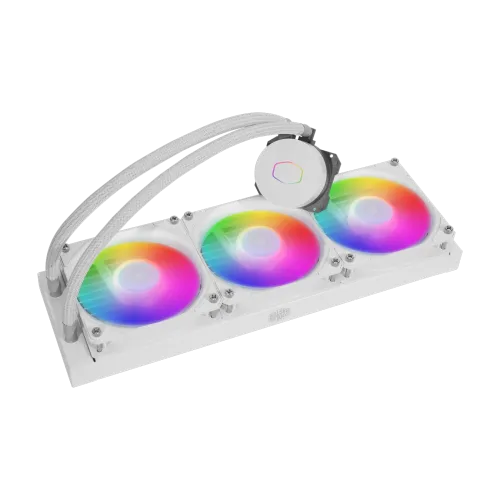 Cooler Master Masterliquid Ml360L ARGB White Edition V2 Liquid Cooler — image 2 of 3