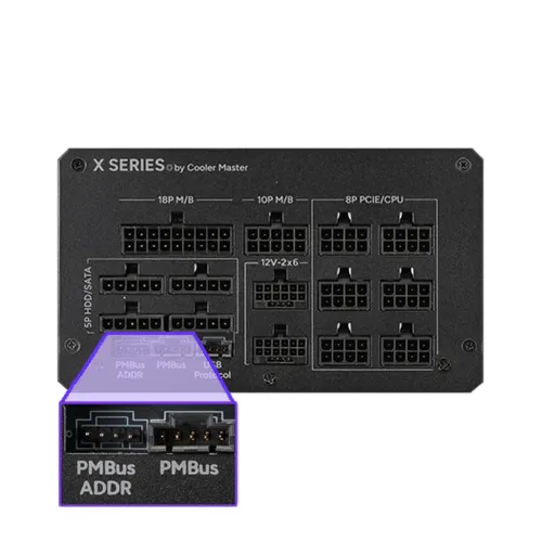 Cooler Master X Mighty 2000 80 Plus Platinum 2000W Power Supply — image 5 of 5