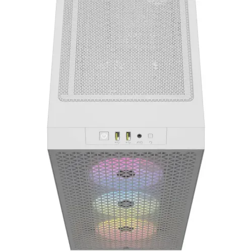 Corsair 3000D RGB AIRFLOW Mid-Tower ATX Casing White — image 3 of 4