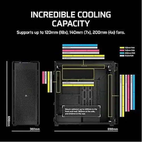Corsair 9000D RGB Full-Tower E-ATX Casing — image 6 of 6