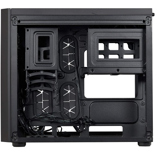 Corsair Crystal Series 280X RGB Tempered Glass Micro ATX PC Case — image 5 of 5