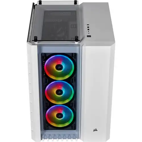 Corsair Crystal Series 680X RGB ATX High Airflow Tempered Glass Smart Casing White — image 2 of 4