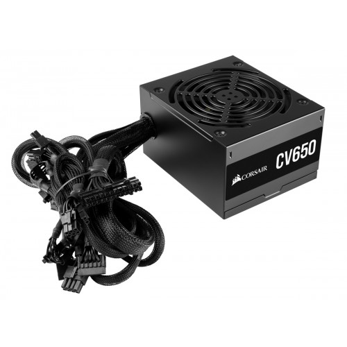 Corsair CV650 650Watt 80 Plus Bronze Certified Power Supply — image 3 of 5