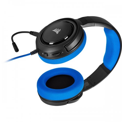 Corsair HS35 Stereo Gaming Headphone - Blue — image 3 of 3
