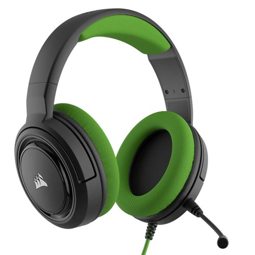 Corsair HS35 Stereo Gaming Headphone - Green — image 2 of 2