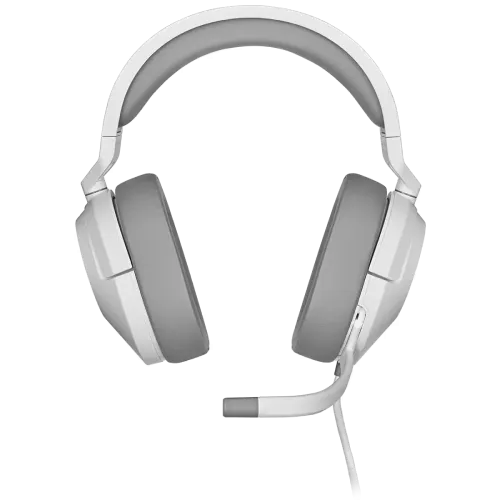 Corsair HS55 Stereo 3.5mm Wired Gaming Headphone White — image 2 of 3