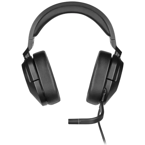 Corsair HS55 Stereo 3.5mm Wired Gaming Headphone Carbon — image 2 of 3