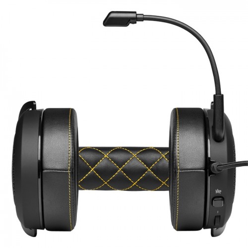 Corsair HS60 Pro 3.5mm Gaming Headphone (Yellow) — image 2 of 2