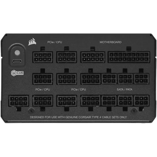 Corsair HX1500i 1500W 80+ Platinum Full-Modular ATX Power Supply — image 4 of 4