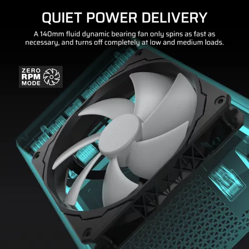 Corsair HX1500i 1500W 80+ Platinum Full-Modular ATX Power Supply (UK) — image 6 of 6