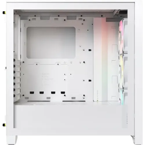 Corsair iCUE 4000D RGB AIRFLOW Mid-Tower ATX Casing White — image 4 of 5