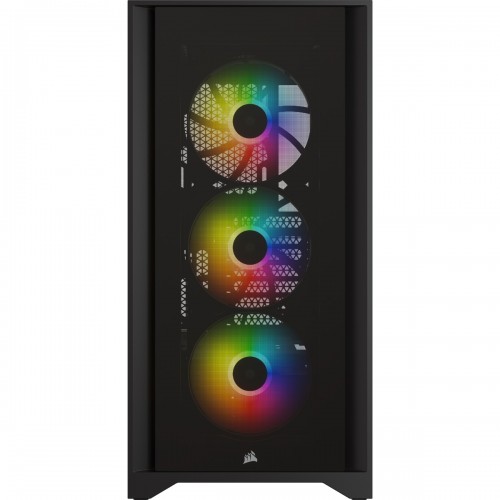 Corsair iCUE 4000X RGB Tempered Glass Mid-Tower ATX Casing — image 2 of 4