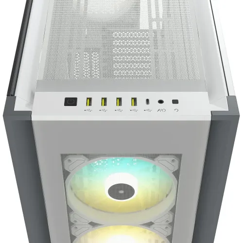 Corsair iCUE 7000X RGB Tempered Glass Full-Tower ATX Casing White — image 3 of 5