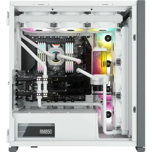 Corsair iCUE 7000X RGB Tempered Glass Full-Tower ATX Casing White — image 4 of 5