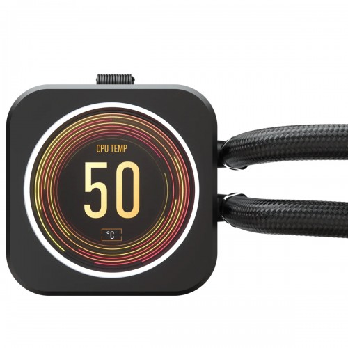 Corsair iCUE H100i ELITE LCD Display 240mm Liquid CPU Cooler — image 4 of 5