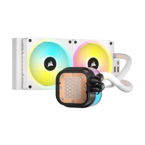Corsair iCUE LINK H100i RGB 240mm ALL-IN-ONE Liquid CPU Cooler White — image 3 of 3