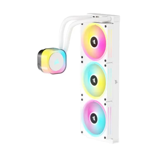 Corsair iCUE LINK H150i 360MM RGB AIO Liquid CPU Cooler White — image 4 of 5