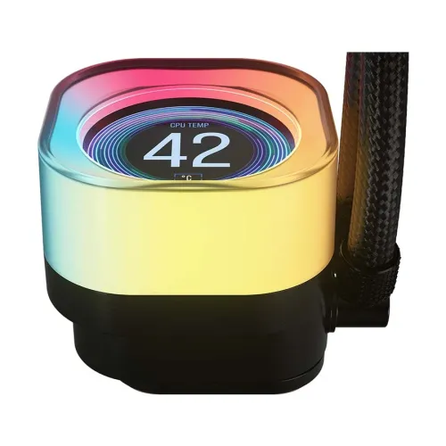 Corsair iCUE LINK TITAN 240 RX LCD 240mm RGB Liquid CPU Cooler — image 4 of 4