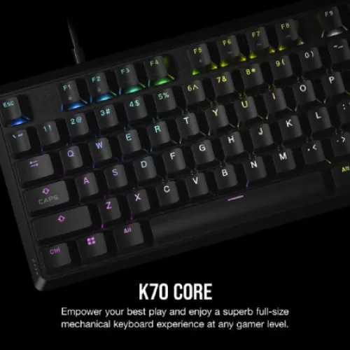 Corsair K70 CORE RGB Mechanical Gaming Keyboard — image 2 of 5