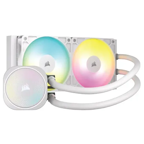 Corsair NAUTILUS 240 RS ARGB 240mm Liquid CPU Cooler White — image 2 of 4
