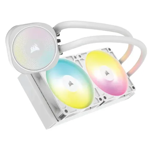 Corsair NAUTILUS 240 RS ARGB 240mm Liquid CPU Cooler White — image 3 of 4